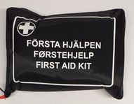 Första hjälpen väska First aid box Svart