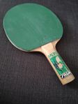 Retro / vintage bordtennisracket + bordtennisbollar