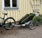 Thule cykelkärra för ett barn