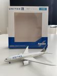 United Airlines flygplans modell