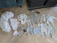 Babynest, amningskudde och kläder