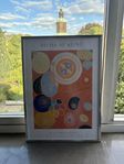 Klint poster with frame