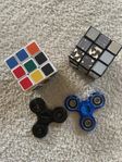 Rubiks kub + vidget spinners