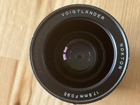 Voigtlander 17.5mm 0.95 MFT 