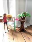 Barbie house and accessories 