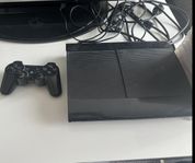 PS3 500GB med 27 Spel