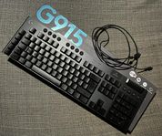 Logitech G915 Lightspeed RGB trådlöst tangentbord