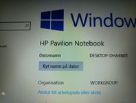 hp pavilion notebook 