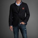 Abercrombie & Fitch Lake Arnold Sport blazer - Navy