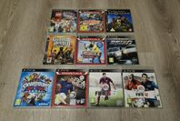 Playstation 3 SPEL PAKET - 10st