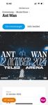 ANT WAN konsertbiljetter 2 st