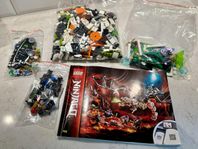 LEGO Ninjago 71721 Drake & LEGO Ninjago 70681 Spinjitzu