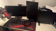 Gaming setup säljes/bytes mot nå gött