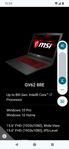 MSI GAMING LAPTOP GV 62 8re 