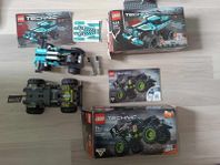 lego 42118 + 42059 monster jam +stunt truck