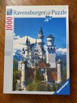 Pussel, 1000 bitar, Ravensburger "Neuschwanstein castle"