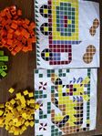 Play 2 learn puzzle art/mosaik/pyssel