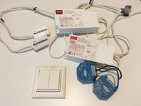 Led driver x 2 + trådlös brytare x 2