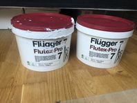 Vit väggfärg Flügger Flutex Pro 7 Råvit