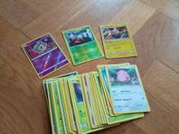 Pokémon kort inkl Holo 