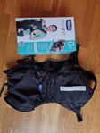 chicco easyfit bärsele 0+ month, black