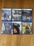 GOW Ragnarök, Hogwarts , Demons souls, FF 16, DS 3, Lou 2