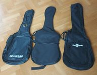 3 st Soft Case för gitarr