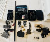 Sony ZV -E10, Rode mic, GoPro, Hohem iSteady 