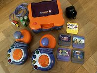 Nytt pris! V.SMILE - Vtech tv spelkonsol inkl 4 spel!