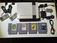 Nintendo 8 bits + 4 spel - NES - SCN