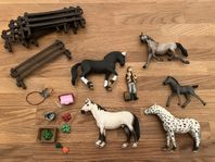 Schleich hästar veterinär staket 