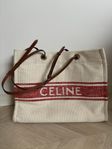 Celine soleil cabas Horizotal cloth tote väska