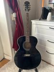 Epiphone EJ-200 Artist Akustisk Gitarr - Translucent Black