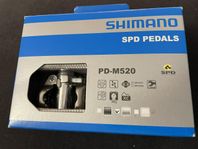 Shimano pedaler spd PD M520 Helt nya