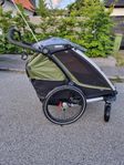 Thule Chariot Cab 2 Cykelkärra Cypress green 