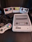 Super Nintendo + 3 spel