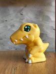 AGUMON, från den japanska multimediaserien DIGIMON. 1999.