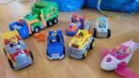 Paw patrol figurer och fordon