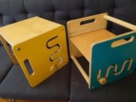 Barnkuber/pall/bord (Montessori)