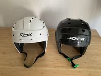 two helmets