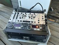 DJ mixer med DENON CD / MP3