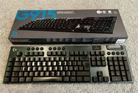 Gamingpaket Logitech G915 + G502 LIGHTSPEED tangentbord+mus