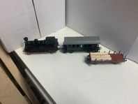 märklin lok och 2 vagnar