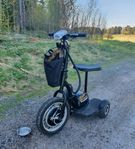 Trehjulig elscooter 500W