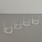 Silvia selterglas/små whiskyglas x 4, Orrefors