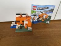 LEGO Minecraft Rävstugan 21178