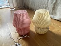 Svamplampa liknande Murano, bordslampa/fönsterlampa