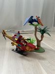 Playmobil Dino + helikopter