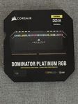 Corsair dominator platinum rgb 32gb 6200MHz DDR5