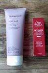 Living proof hair mask + Wella ultimate repair - oöppnade